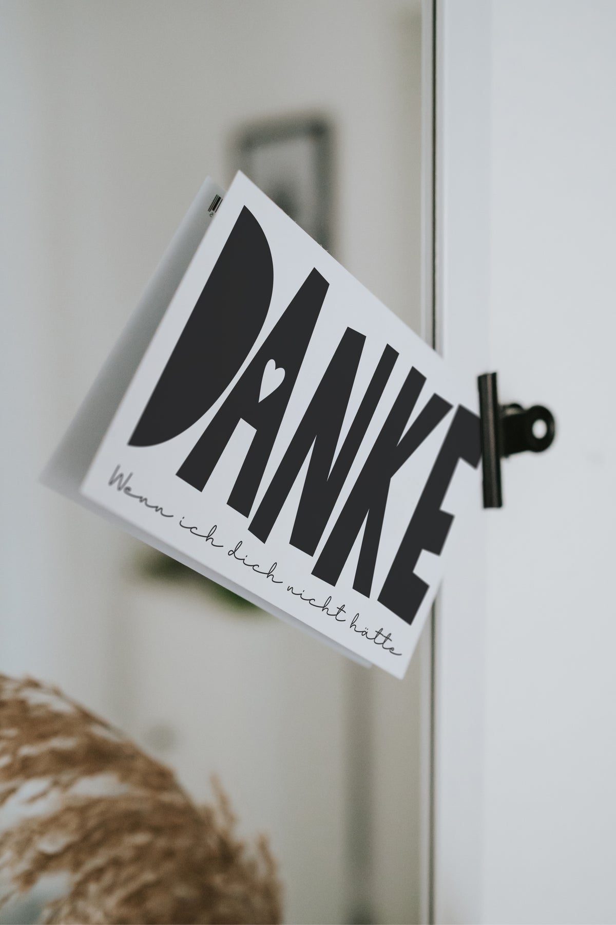 Danke · Postkarte