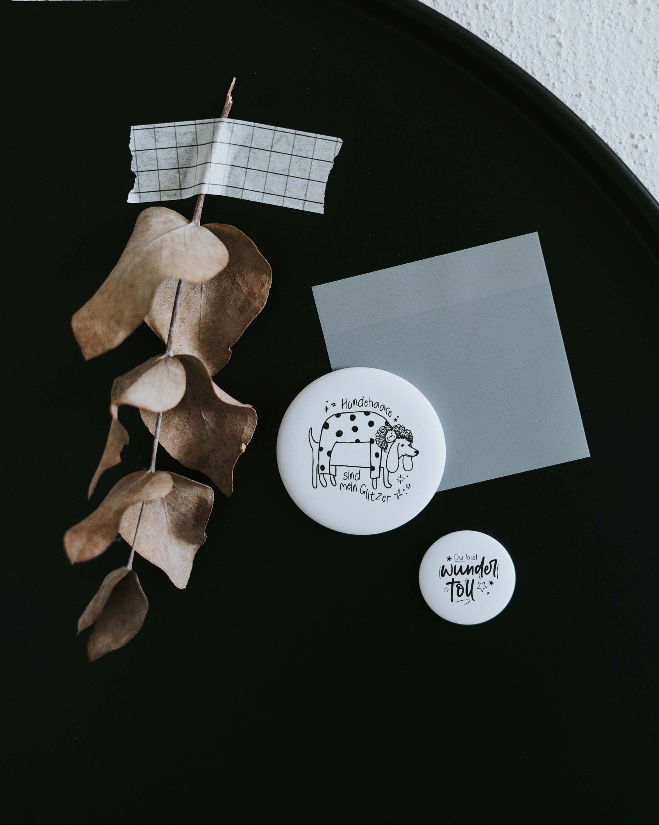 Magnet Du bist Wundertoll – Kühlschrankmagnet mit liebevollem Spruch als Geschenk
