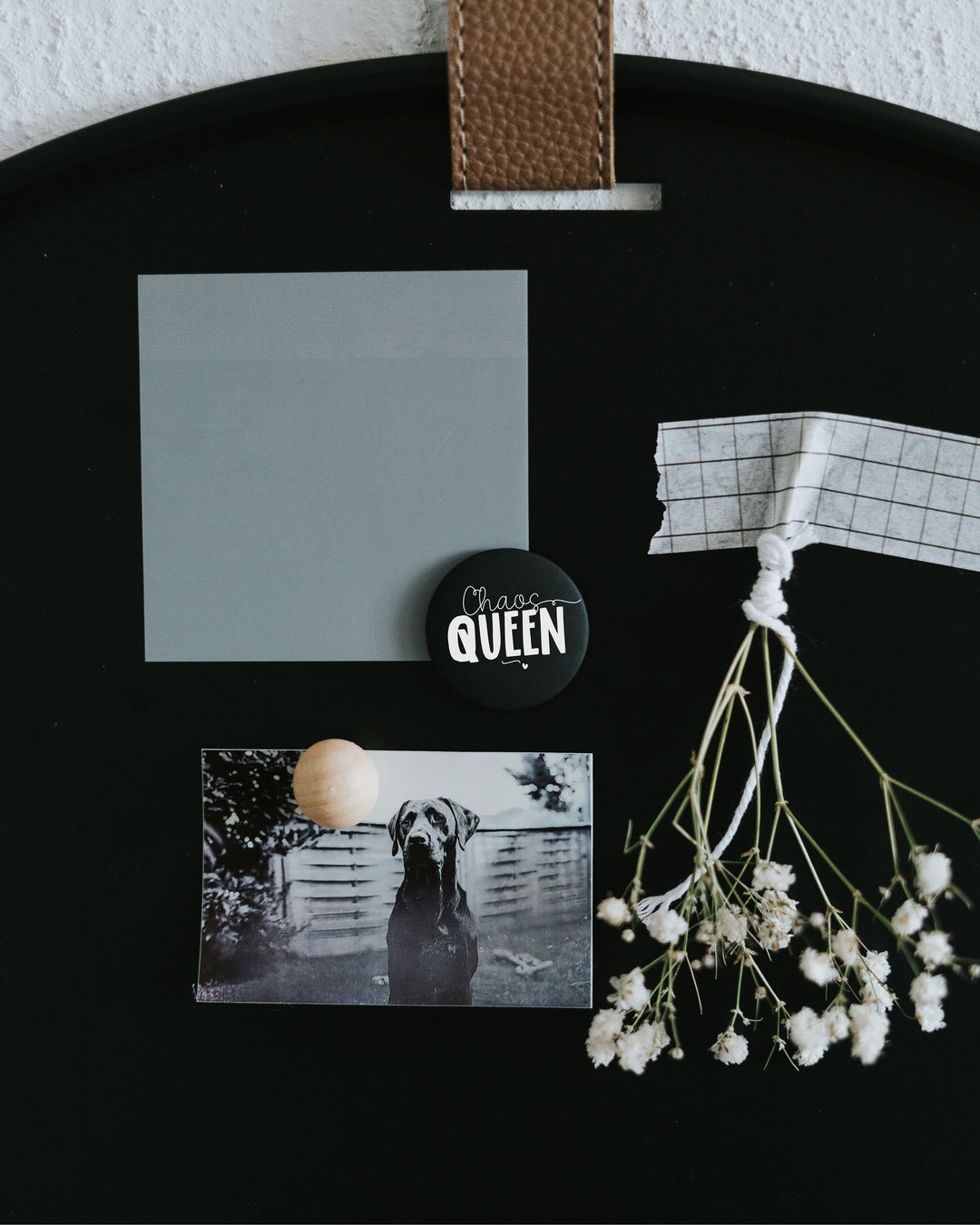 Magnet Chaos Queen – Kühlschrankmagnet mit charmantem Spruch als Geschenk