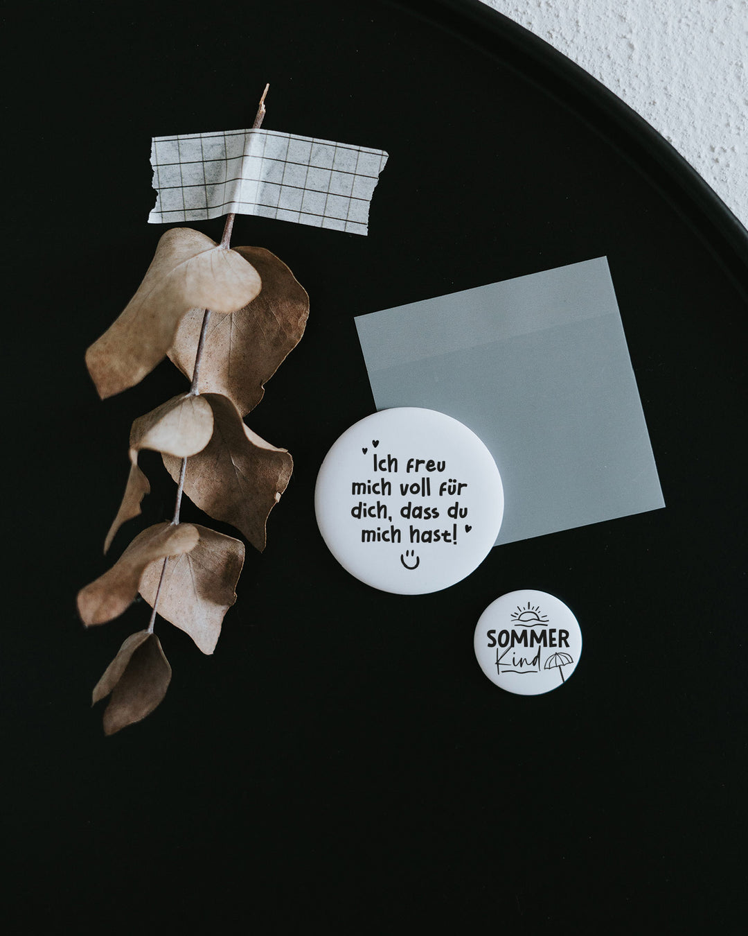 Magnet Sommerkind – Kühlschrankmagnet mit sommerlichem Spruch als Geschenk