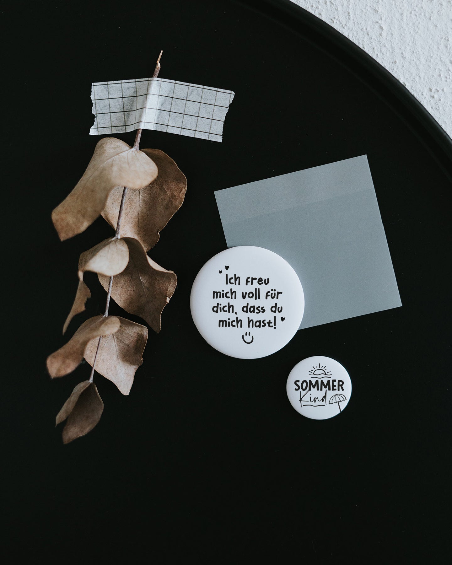Magnet Sommerkind – Kühlschrankmagnet mit sommerlichem Spruch als Geschenk