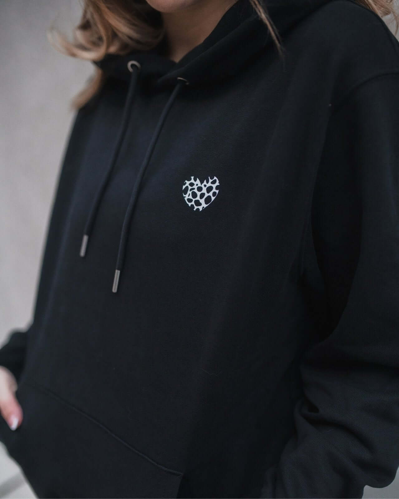 Pullover & Hoodie mit Spruch oder Motiv Ich lieb's in schwarz weiss