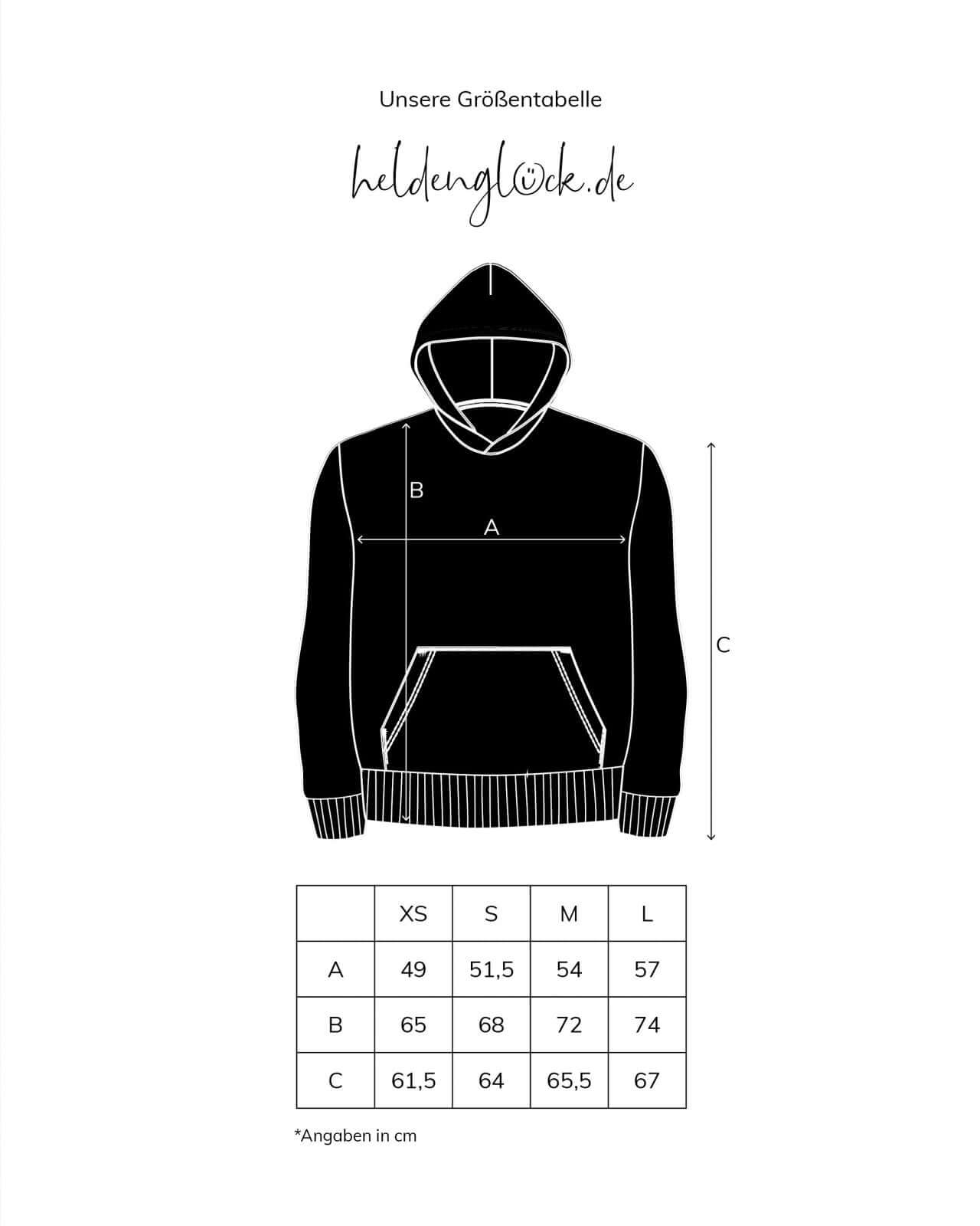 Pullover & Hoodie mit Spruch oder Motiv Ich lieb's in schwarz weiss