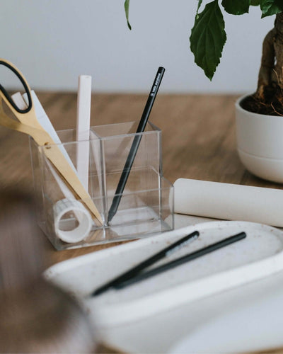Bleistift mit Spruch oder Motiv Hello Sunshine in schwarz weiss