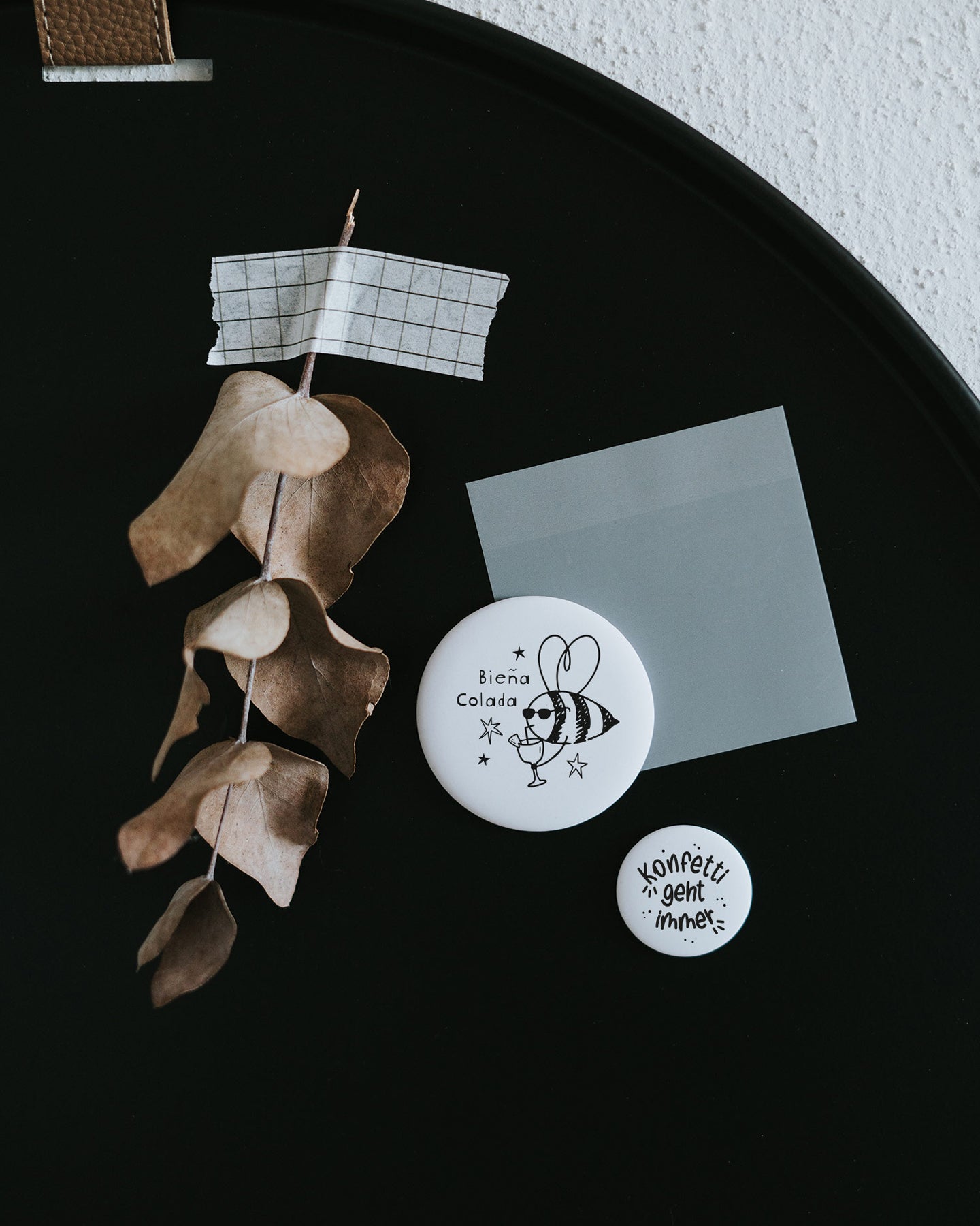 Magnet Biena Colada – großer Kühlschrankmagnet mit sommerlichem Spruch als Geschenk