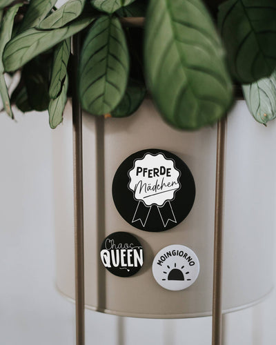 Magnet Pferde Mädchen – großer Kühlschrankmagnet für Pferdefans als Geschenk