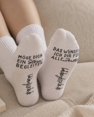 Weihnachtsstern · Socken