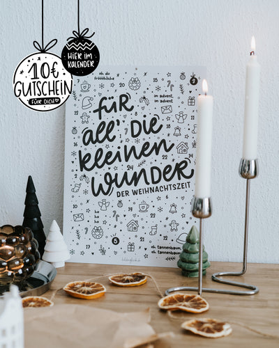 Adventskalender · kleine Wunder 2026