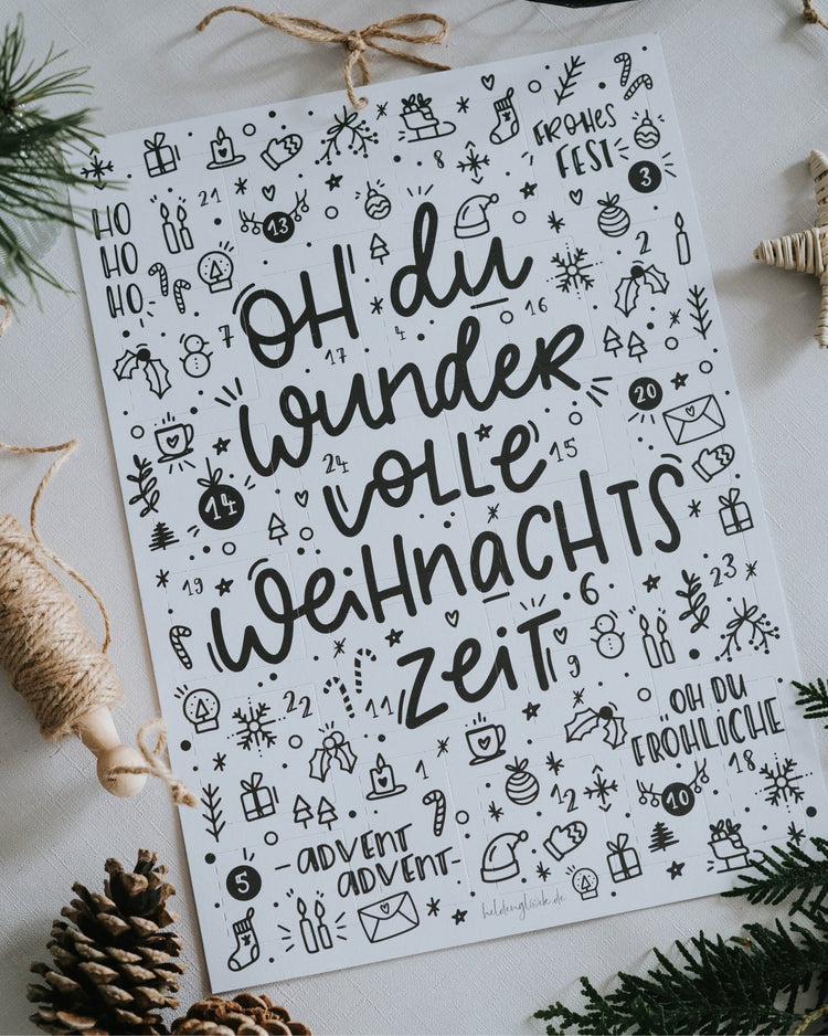 Adventskalender Adventskalender Verena von Heldenglück   