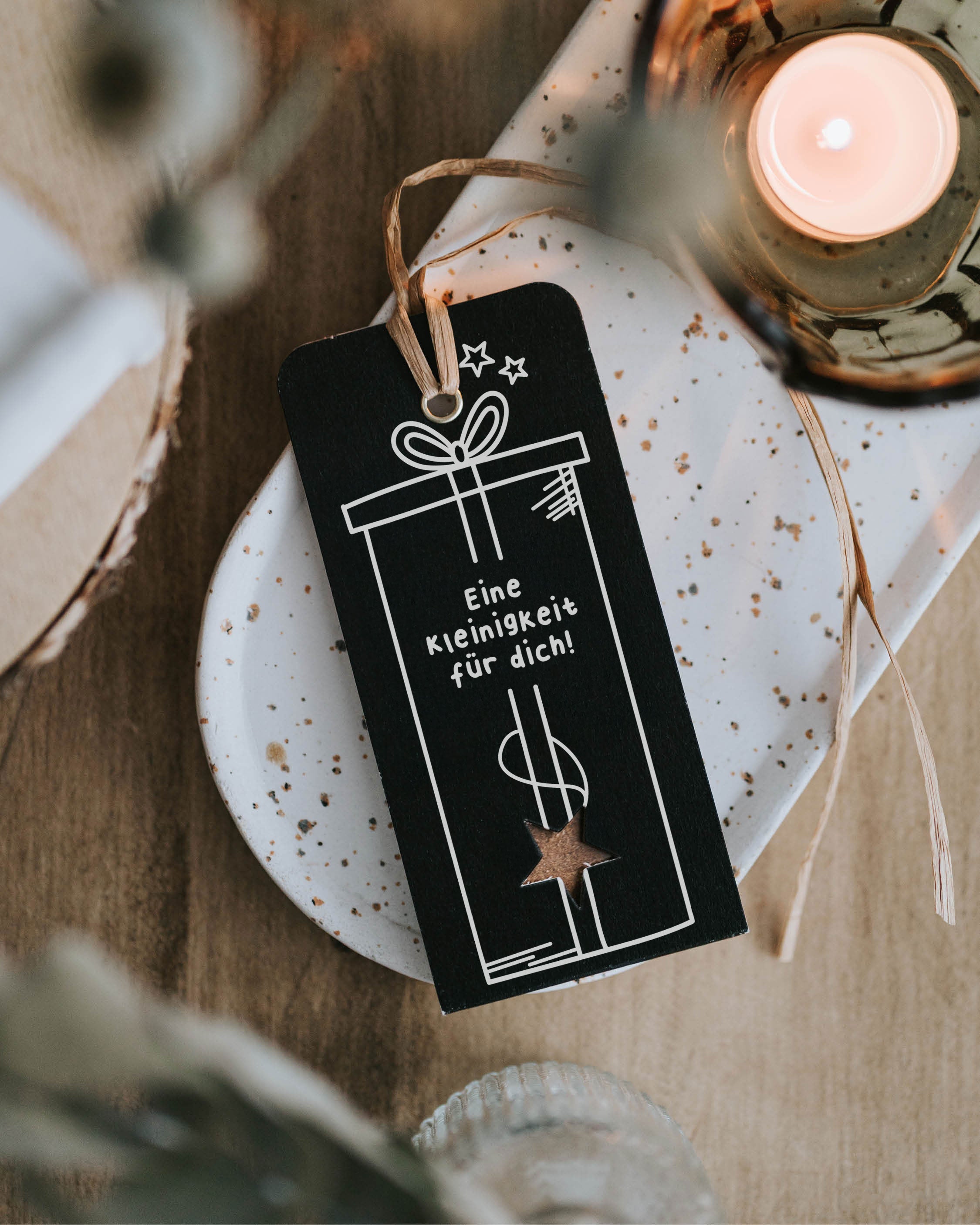 Schlichter Geschenkanhänger für kleine Aufmerksamkeiten – ruhig, ehrlich und von Herzen
