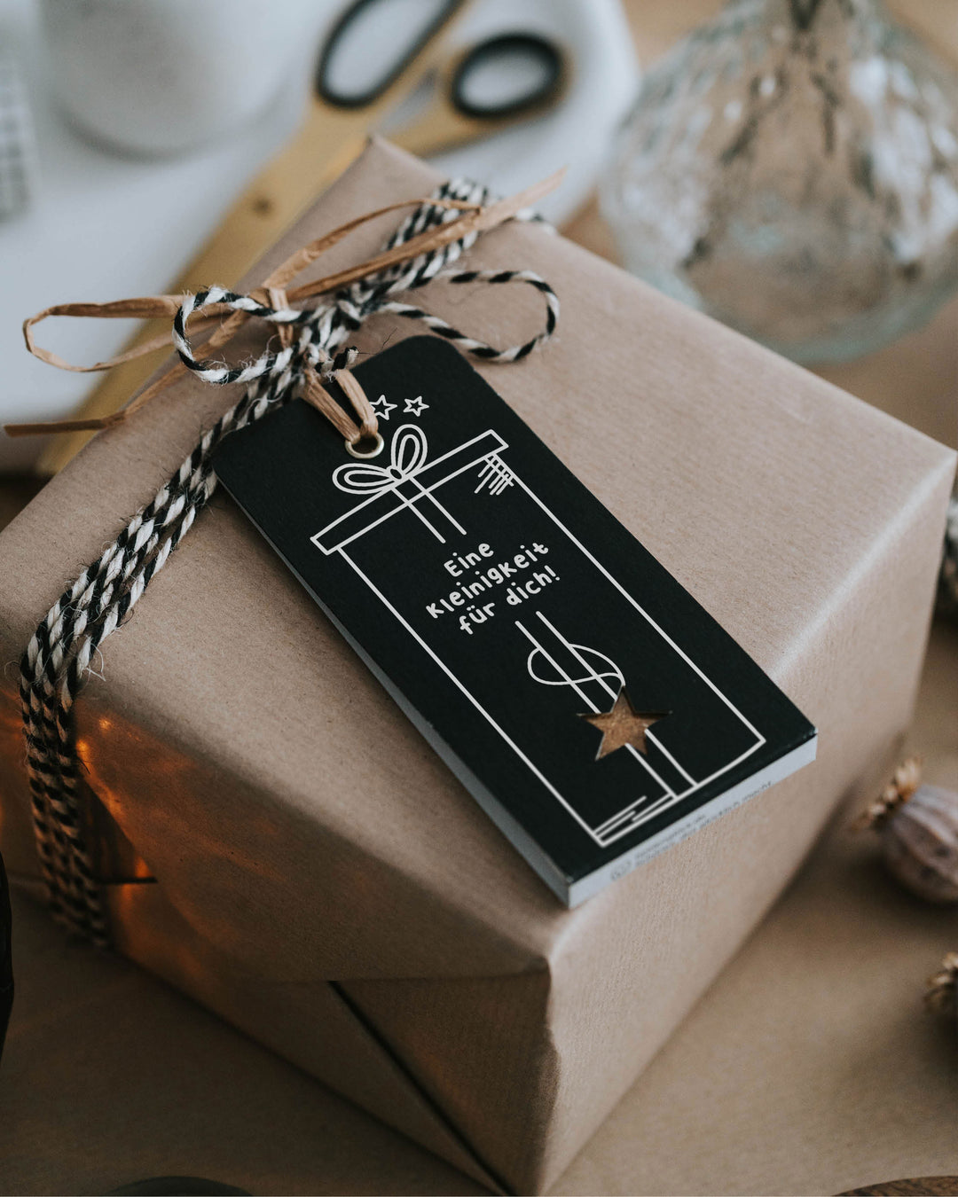 Geschenkanhänger für eine kleine Geste mit großer Bedeutung – liebevoll und zurückhaltend