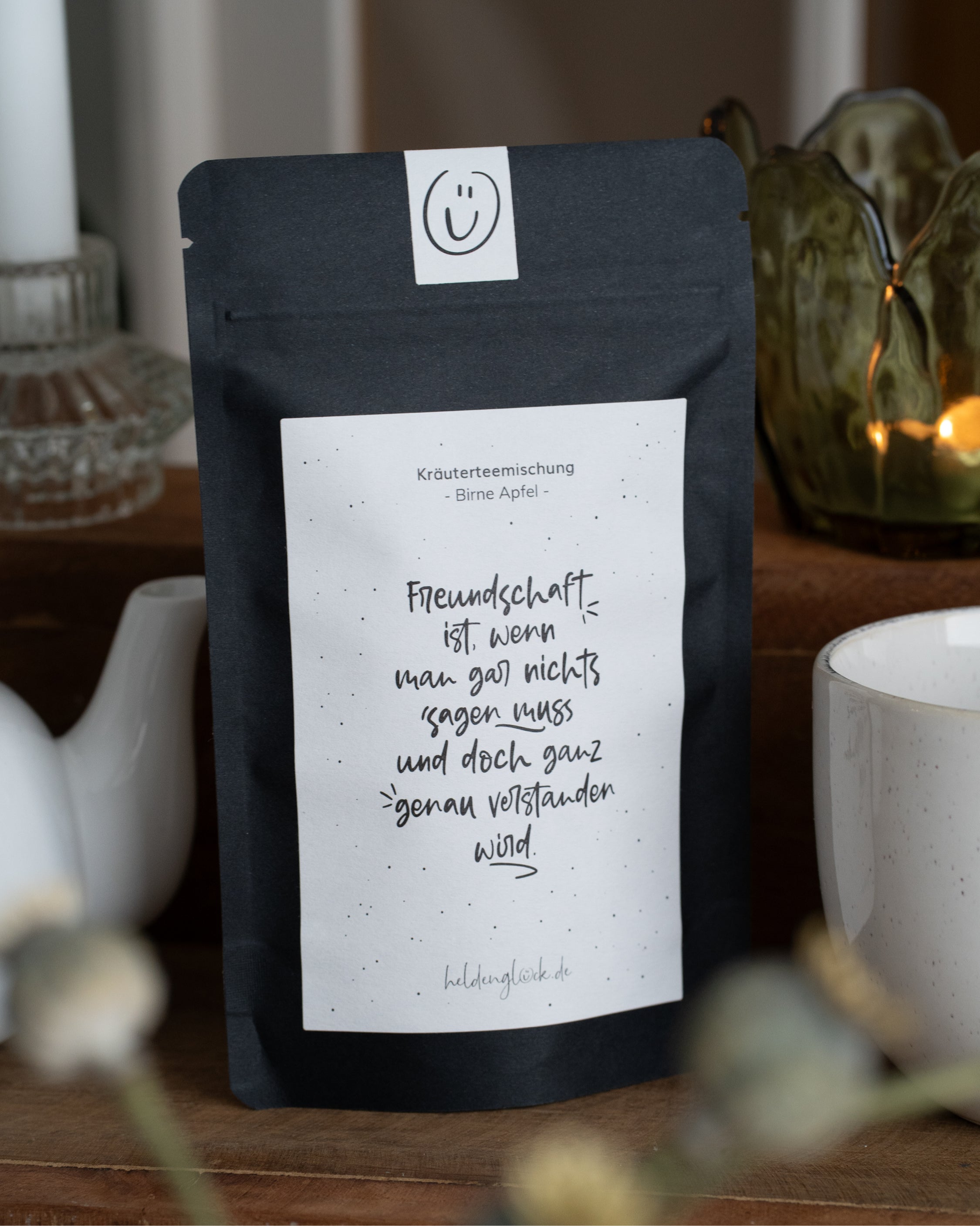 Kräutertee „Birne Apfel“ – perfekte Geschenkidee für Freundinnen oder Herzensmenschen