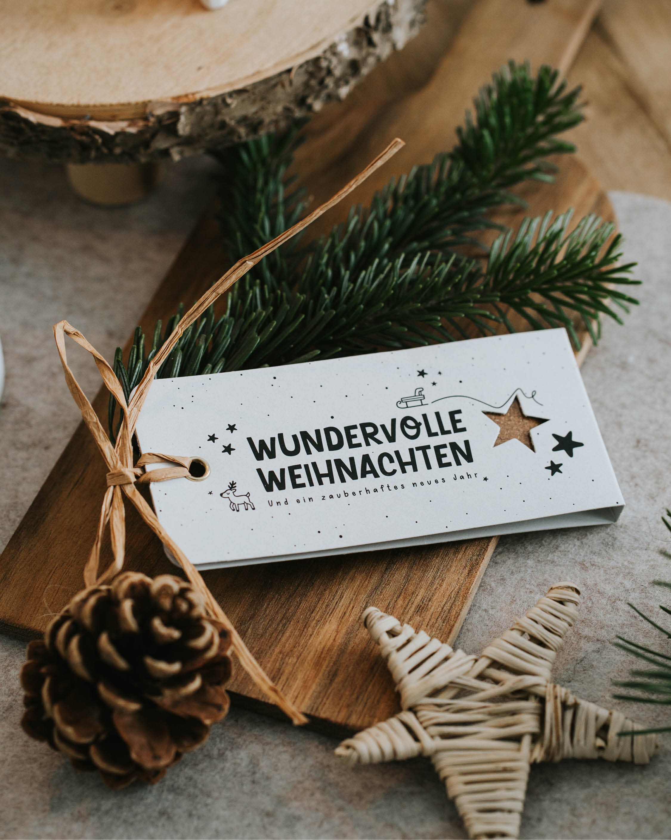 Duftendes Mitbringsel für die Adventszeit – mit feiner Gewürzmischung und stilvollem Design.