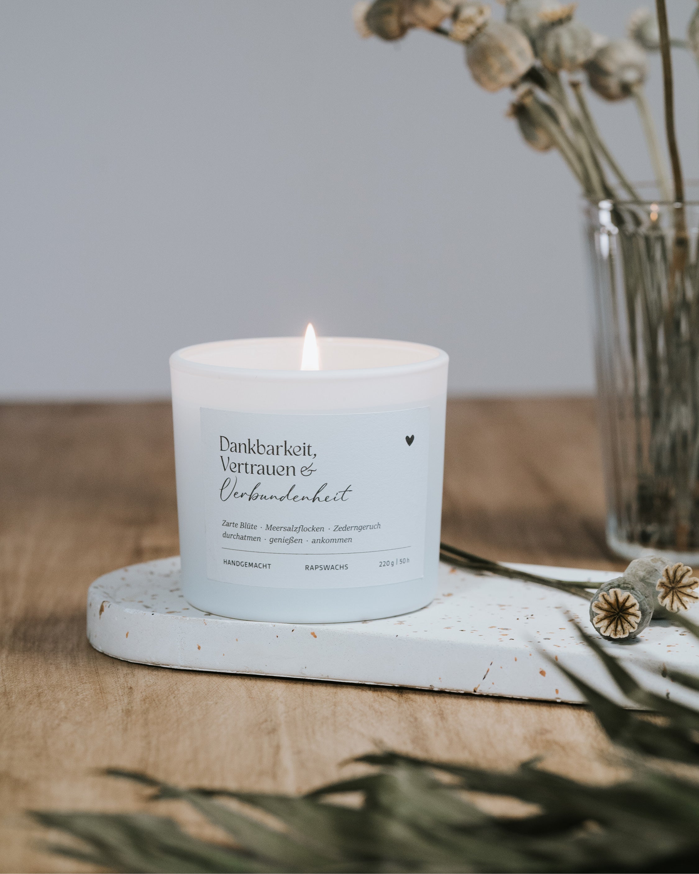 Duftkerze mit Bedeutung – Geschenk für Ruhe, Vertrauen und echte Verbindung