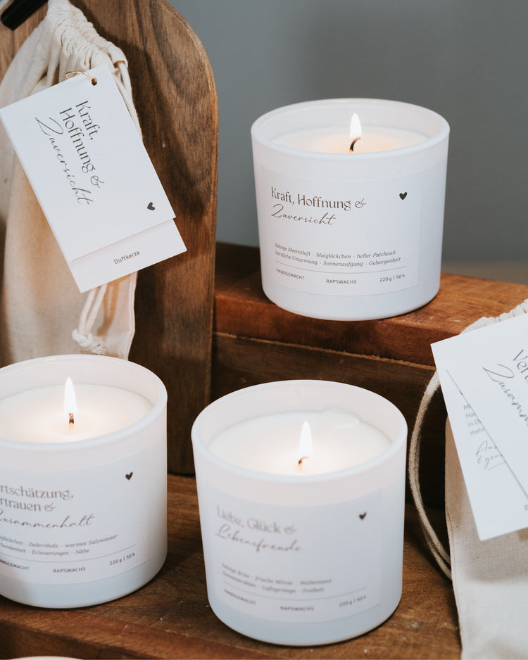 Duftkerze mit Meeresduft – stilles Licht für Zuversicht und neue Perspektiven