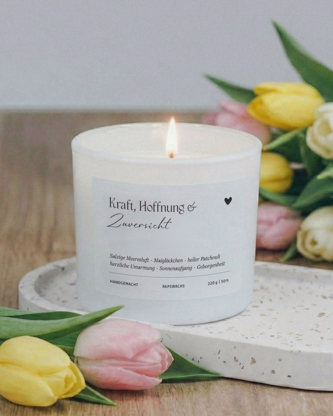 Heldenglück Duftkerze – schenkt Ruhe, Kraft und Hoffnung in schwierigen Momenten