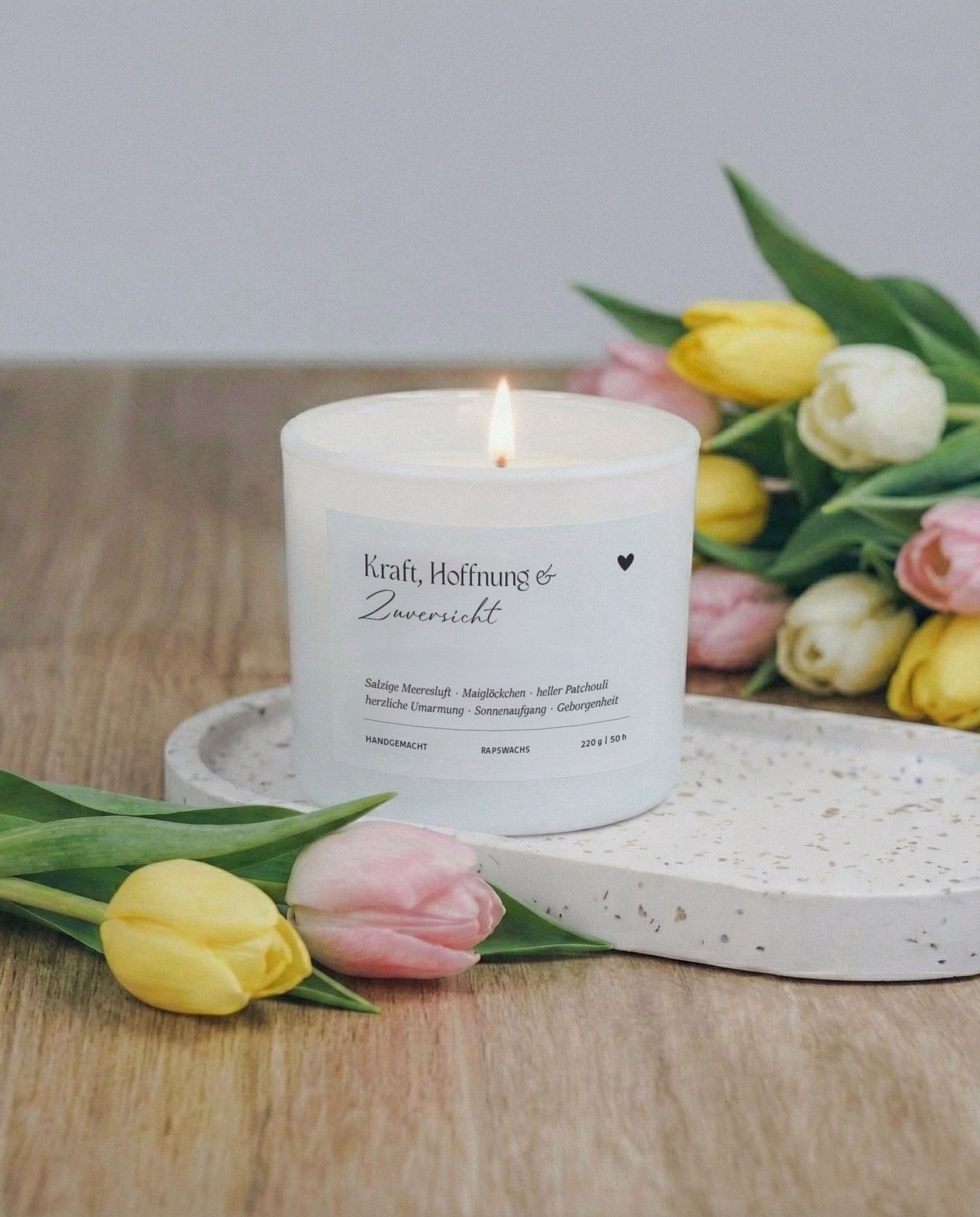 Heldenglück Duftkerze – schenkt Ruhe, Kraft und Hoffnung in schwierigen Momenten