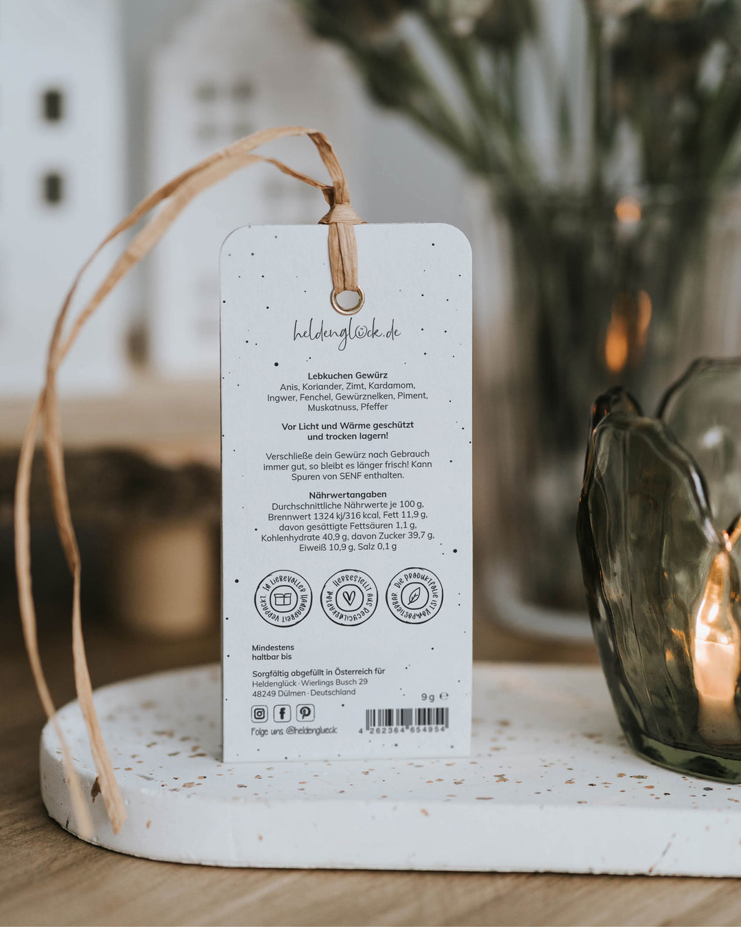 Geschenkanhänger aus der Heldenglück Papeterie – für achtsames Schenken im Alltag