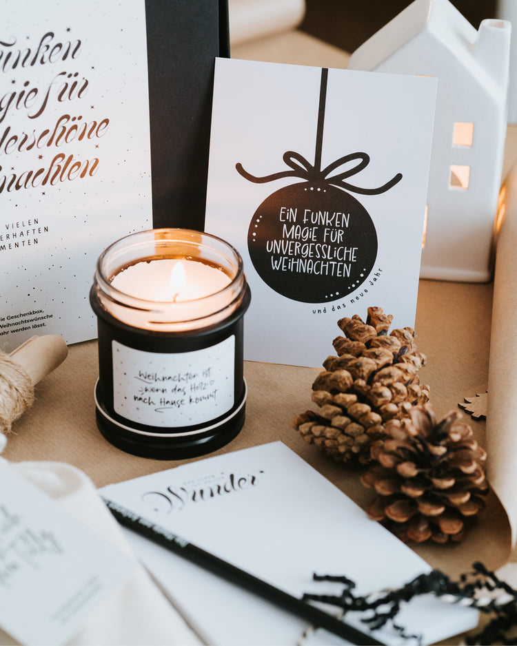 Heldenglück Weihnachtsbox – nachhaltiges Geschenk voller Achtsamkeit, Licht und kleinen Wundern