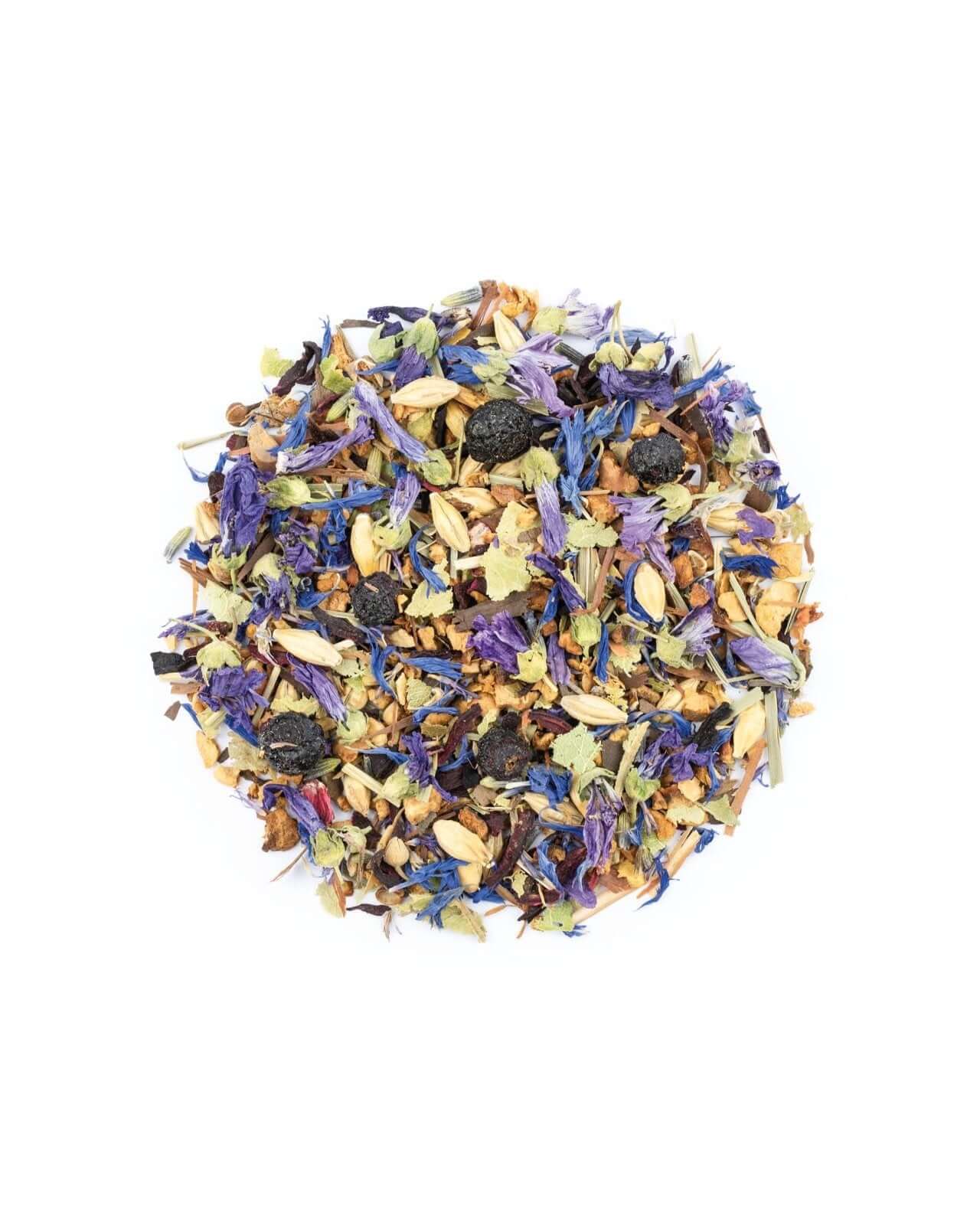 Tee mit Spruch oder Motiv Blumenduft in schwarz weiss