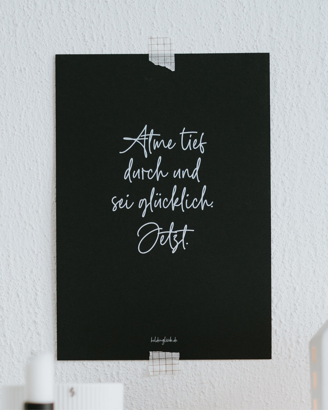 Sei glücklich  Heldenglück   