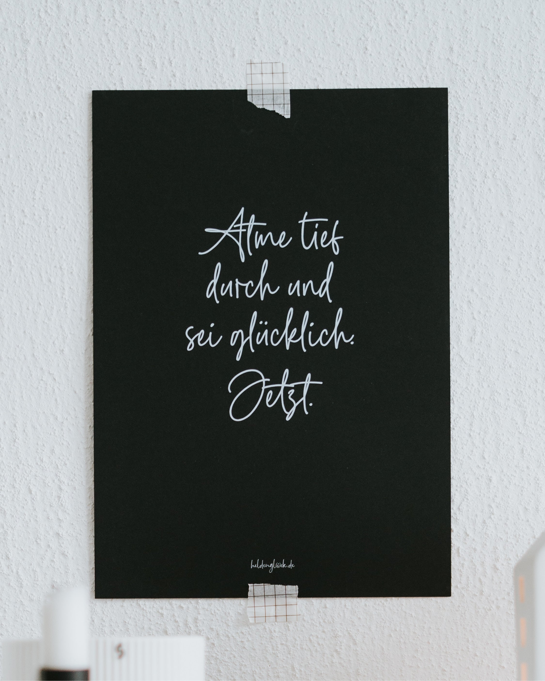 Sei glücklich  Heldenglück   