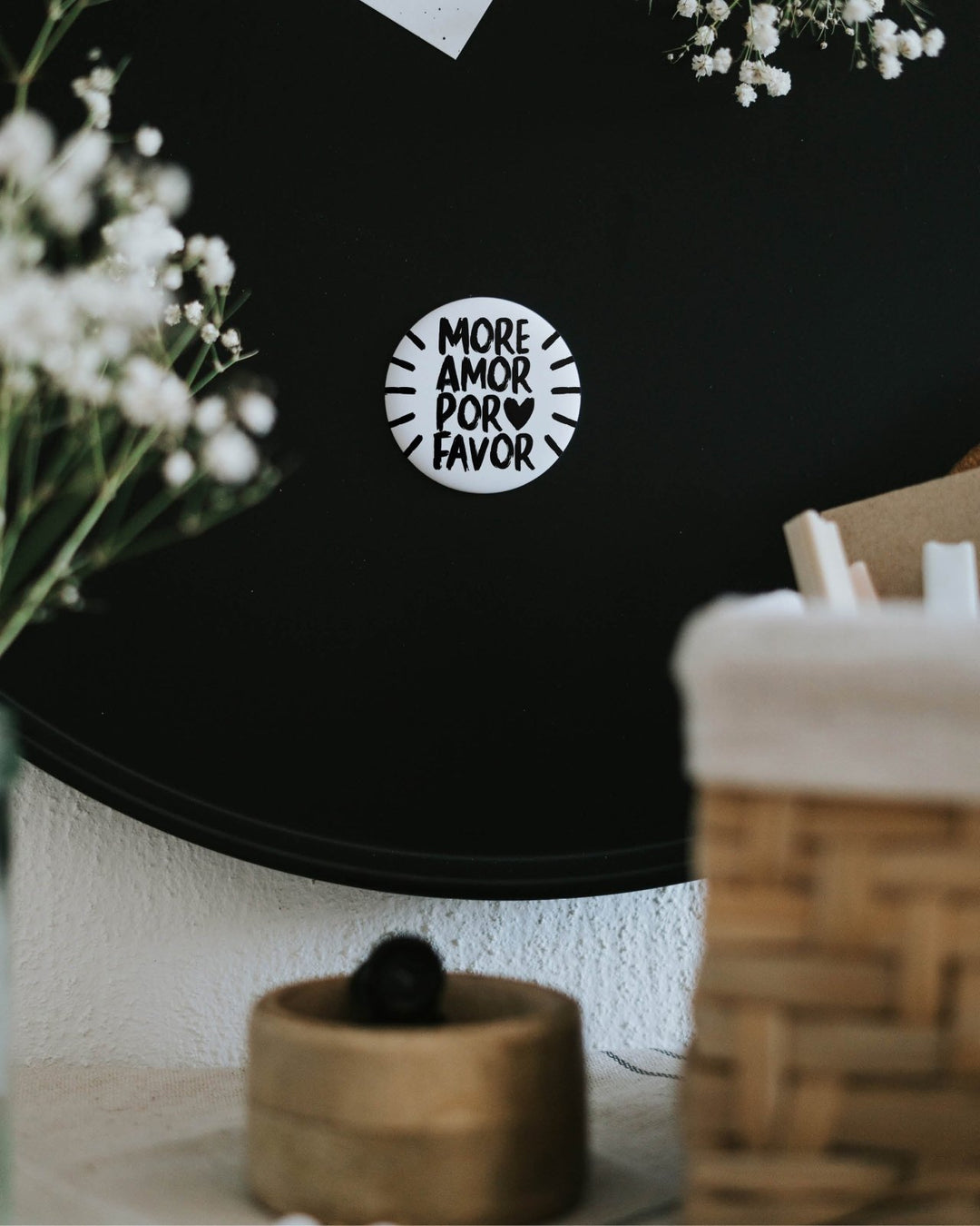 More amor · groß Magnet Heldenglück   
