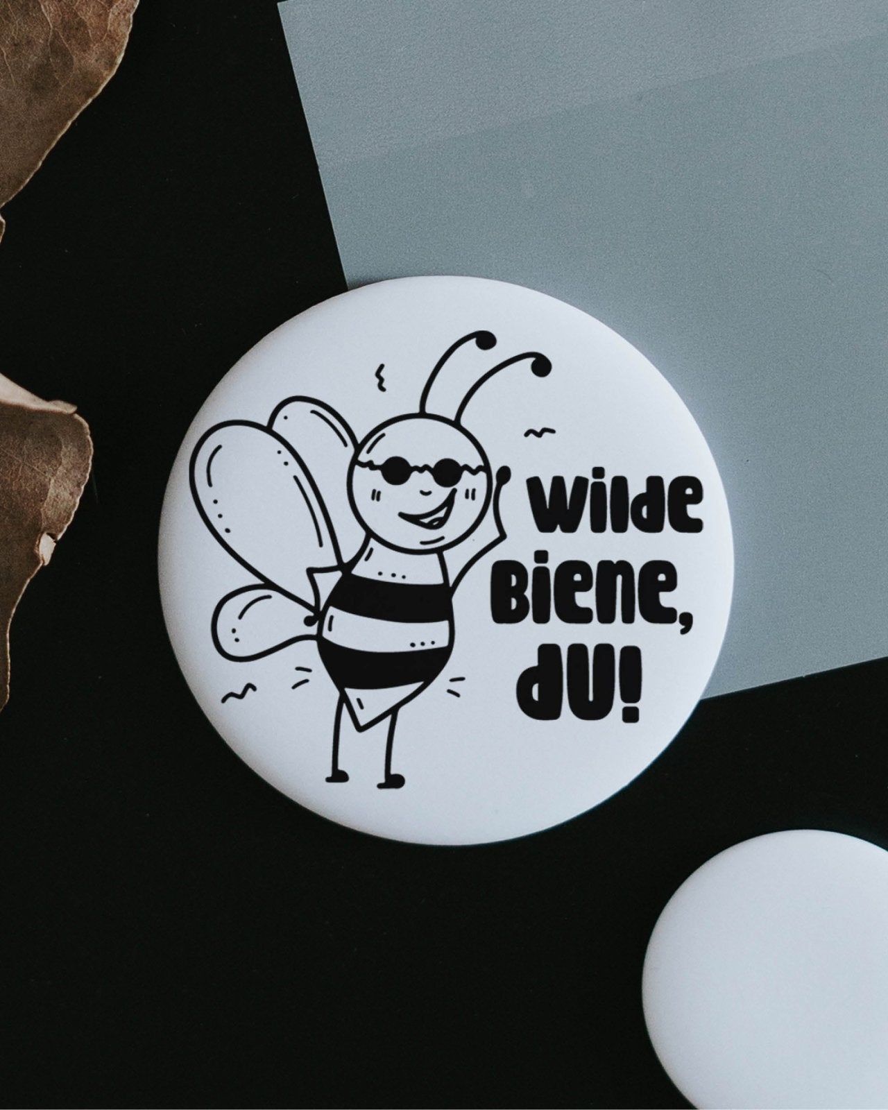 Wilde Biene · groß Magnet Heldenglück   