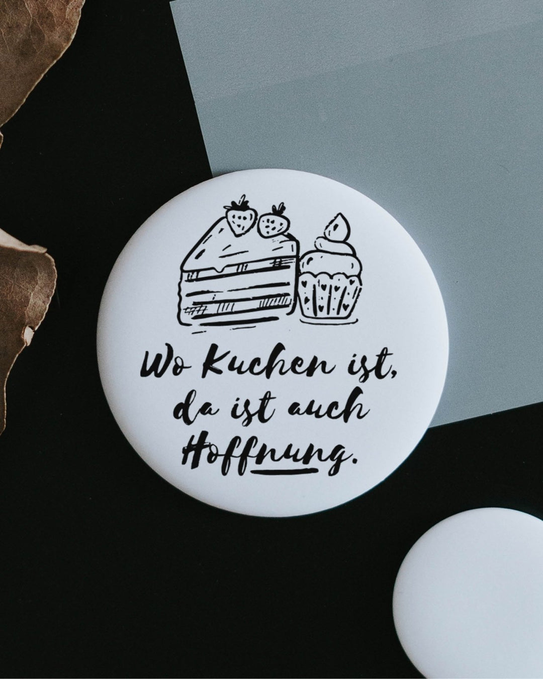 Wo Kuchen ist · groß Magnet Heldenglück   