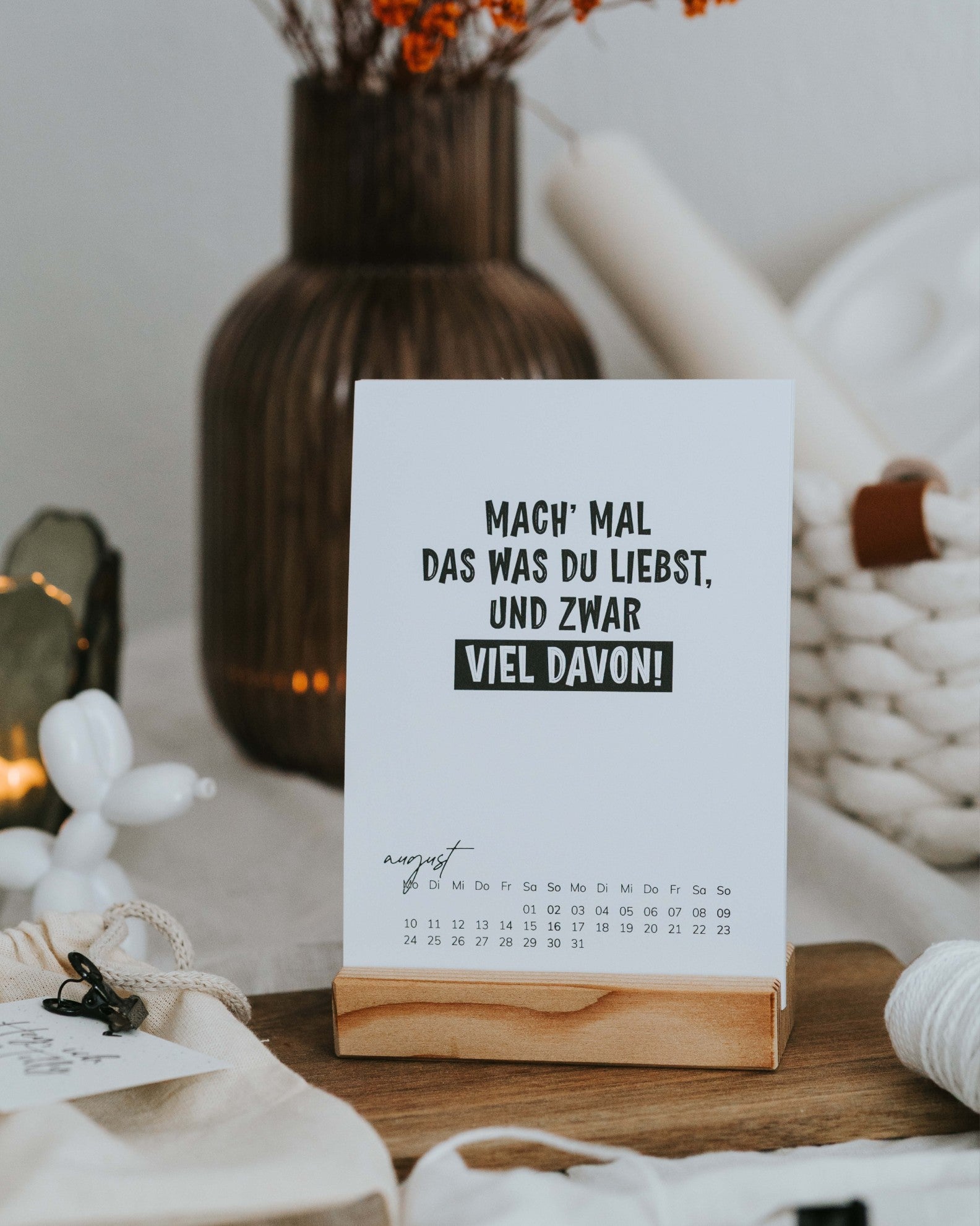 Nachhaltige Geschenkidee für Frauen