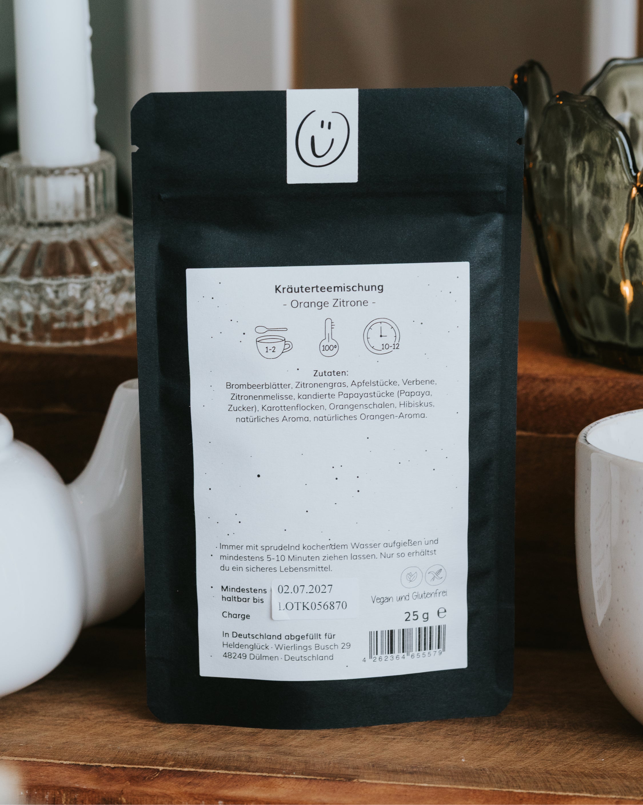 Fruchtig-leichter Tee mit Zitrusnote – liebevolles Geschenk für Herzensmenschen und kleine Glücksmomente