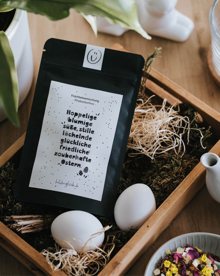 Früchtetee fürs Osternest – süß, spritzig und mit liebevoller Botschaft