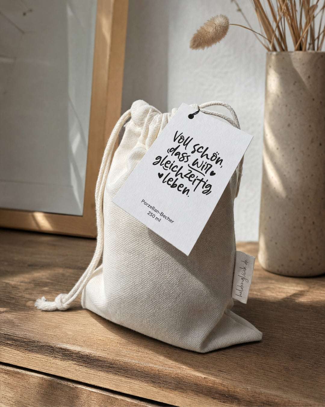 Kaffeetasse mit Spruch – ideal als kleines Geschenk