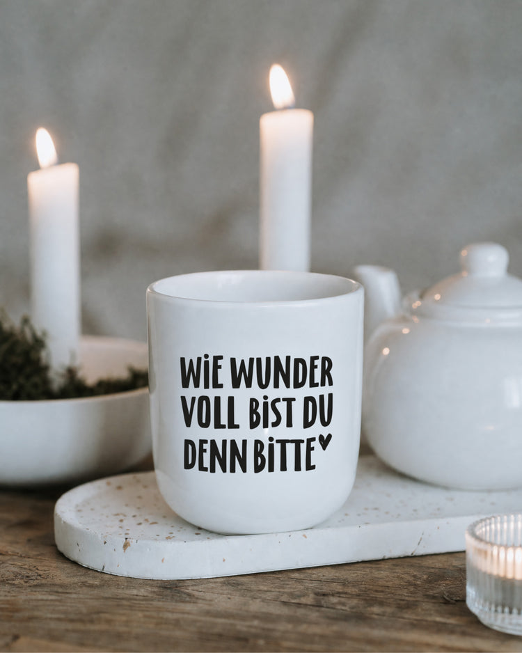 Kaffeetasse mit Spruch – ideal als kleines Geschenk