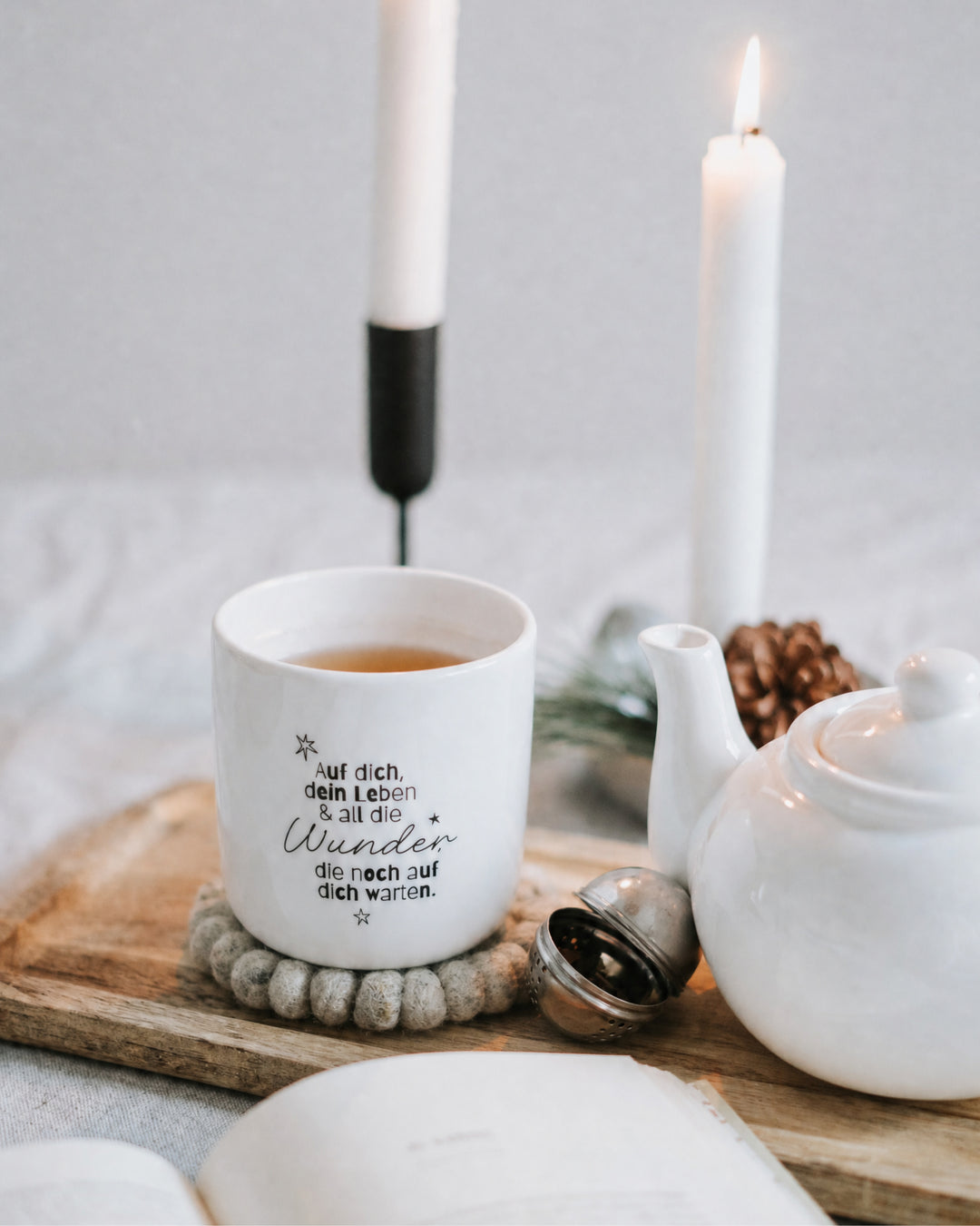 Geschenk-Becher mit Spruch für den Lieblingsmenschen
