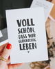 Geschenkidee „Voll schön“ als besondere Aufmerksamkeit fuer die beste Freundin