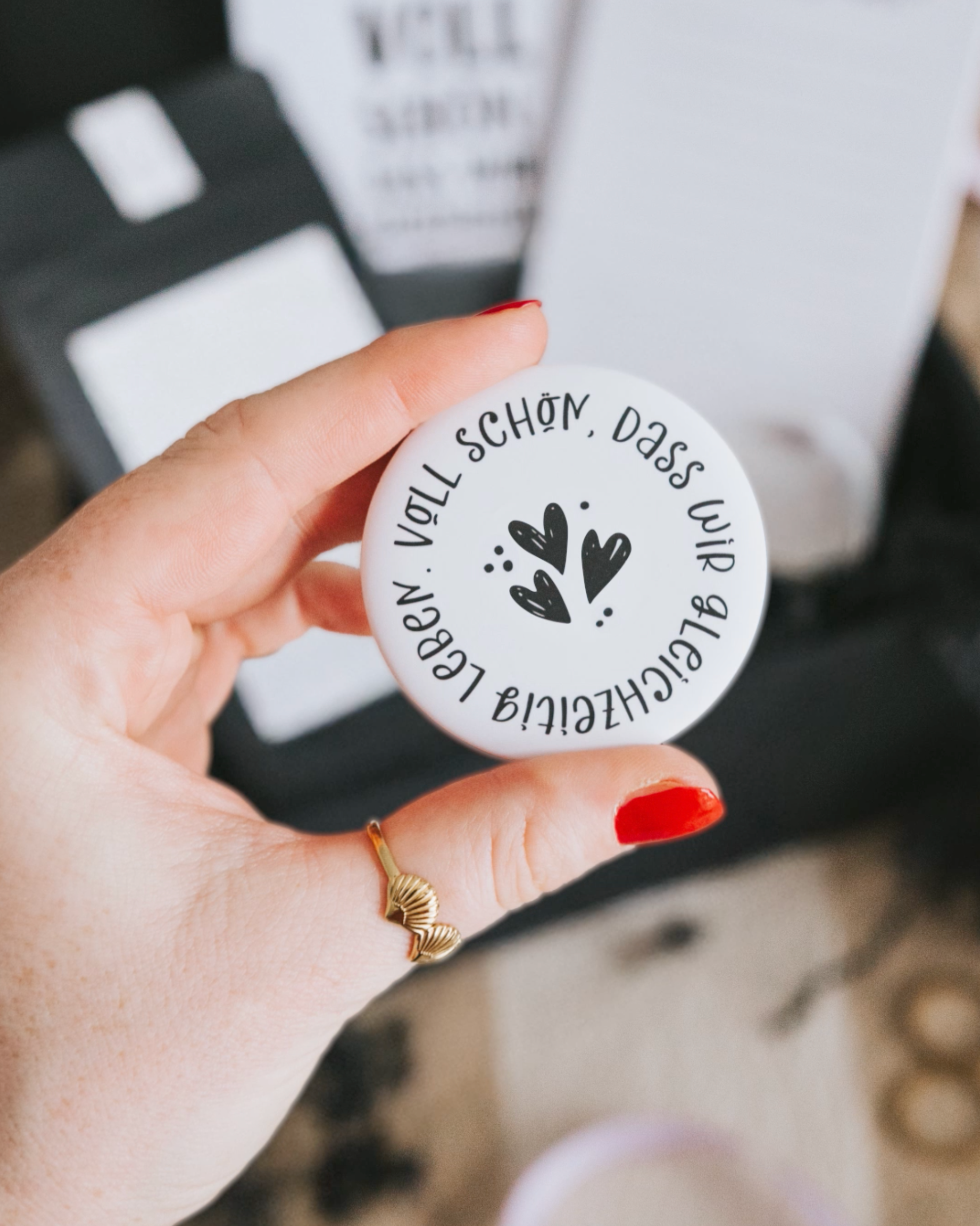 Geschenkidee „Voll schön“ als besondere Aufmerksamkeit fuer die beste Freundin