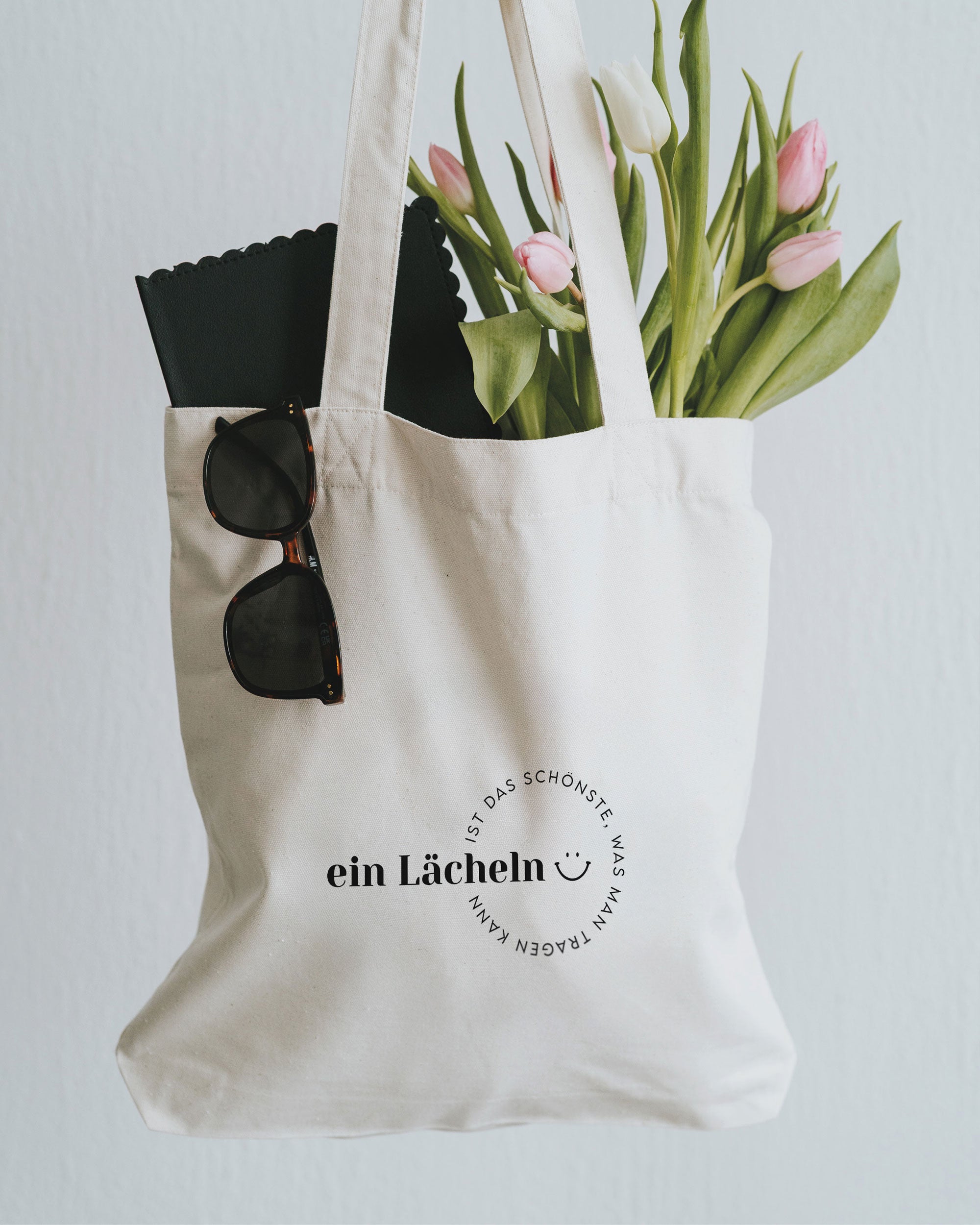 Stofftasche mit motivierendem Spruch – ein Statement für Lebensfreude, Selbstliebe und gute Energie