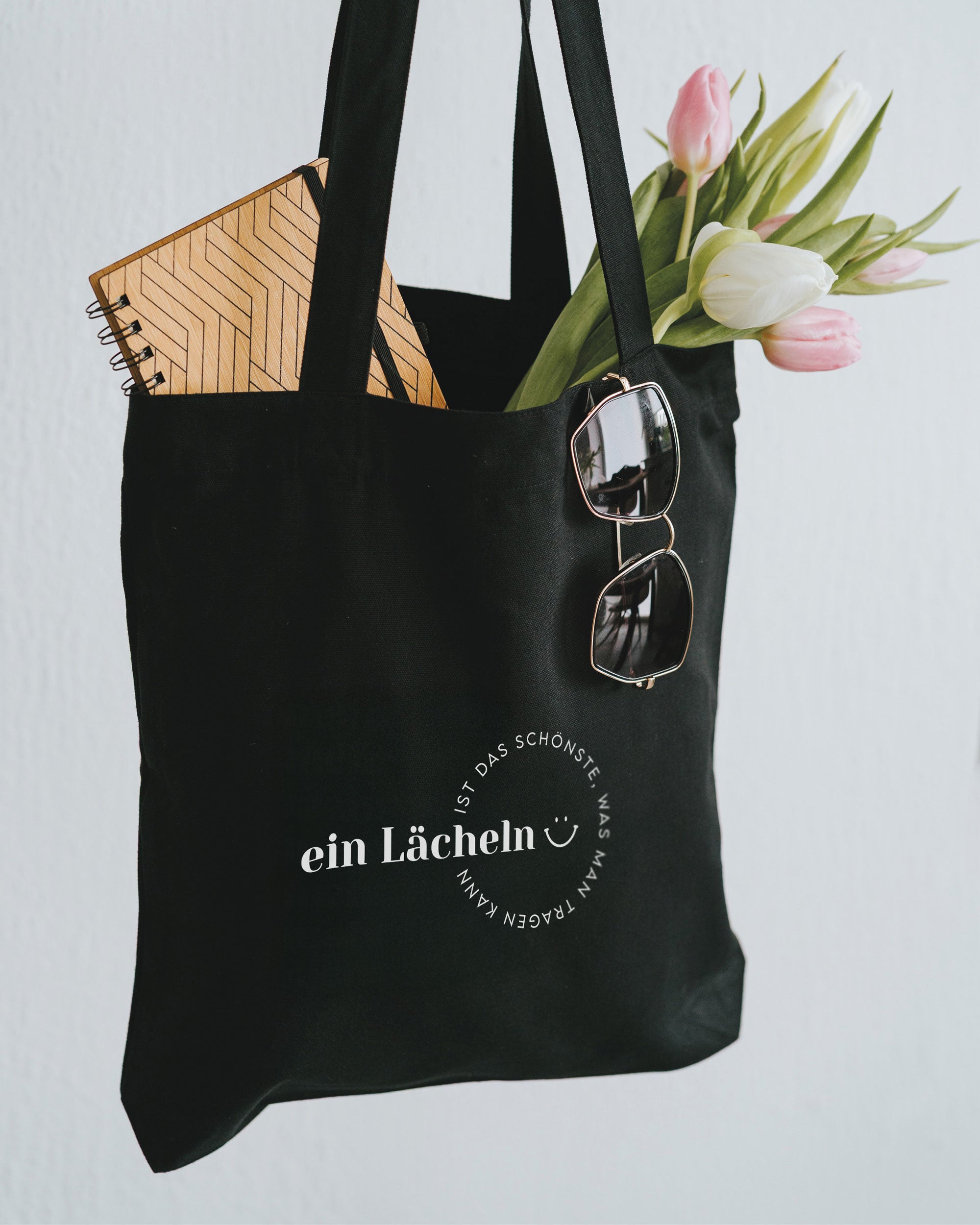 Nachhaltige Stofftasche aus Baumwollmischung – langlebig, bewusst und mit Herz gestaltet