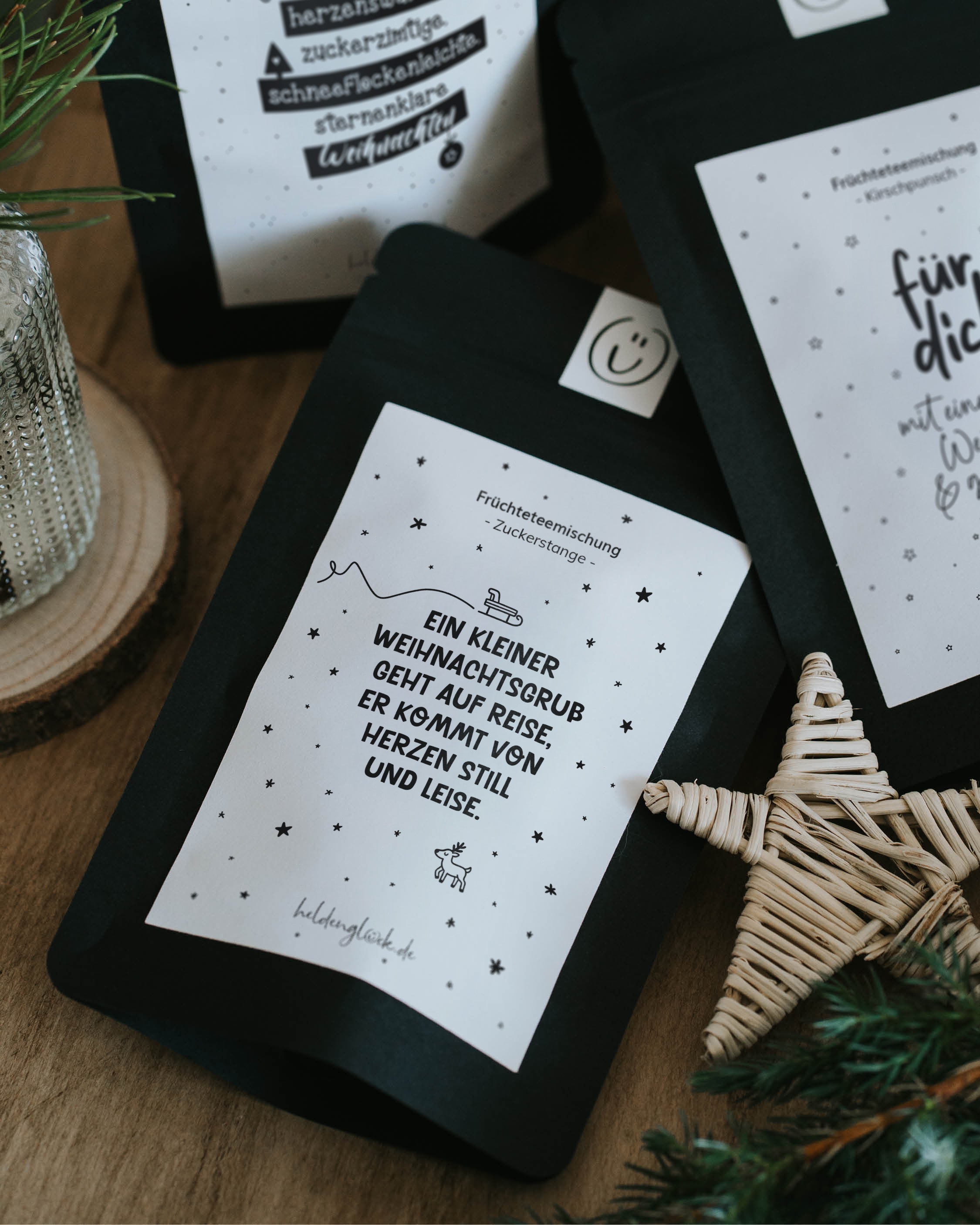 „Zuckerstange“-Tee – Weihnachtsfreude zum Trinken und Verschenken