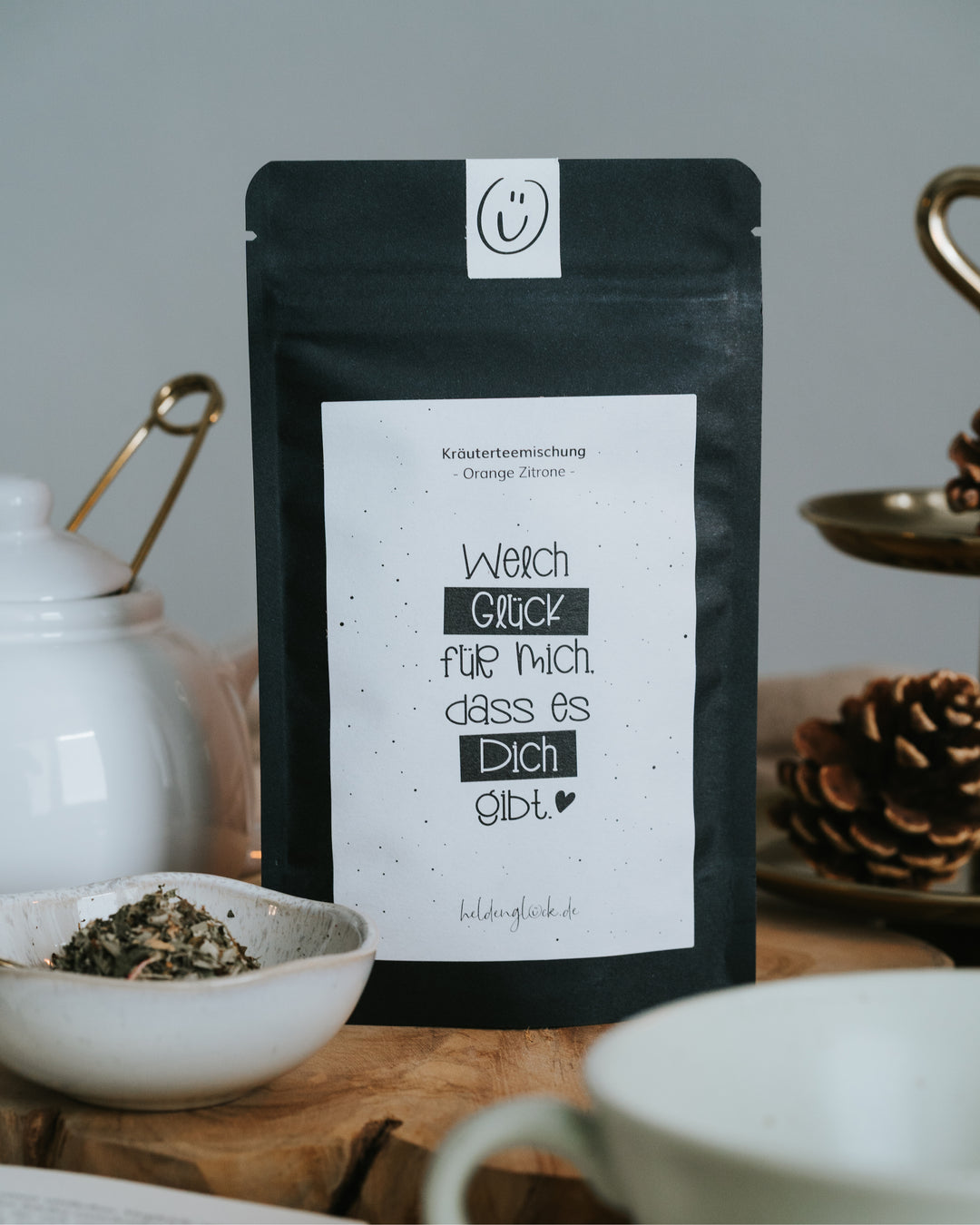 Fruchtiger Kräutertee mit Orange und Zitrone – ein Tee voller Wertschätzung und guter Laune
