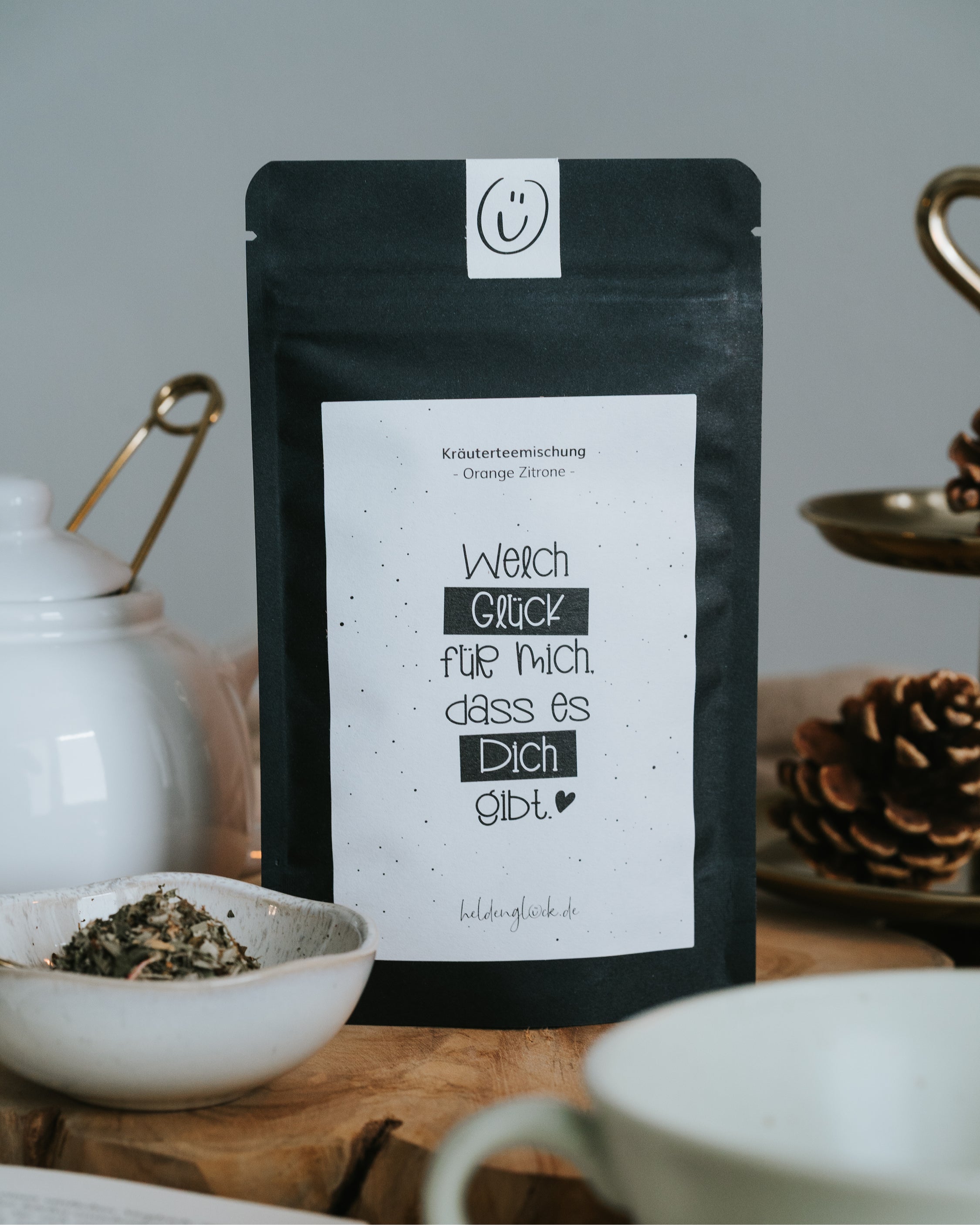 Fruchtiger Kräutertee mit Orange und Zitrone – ein Tee voller Wertschätzung und guter Laune
