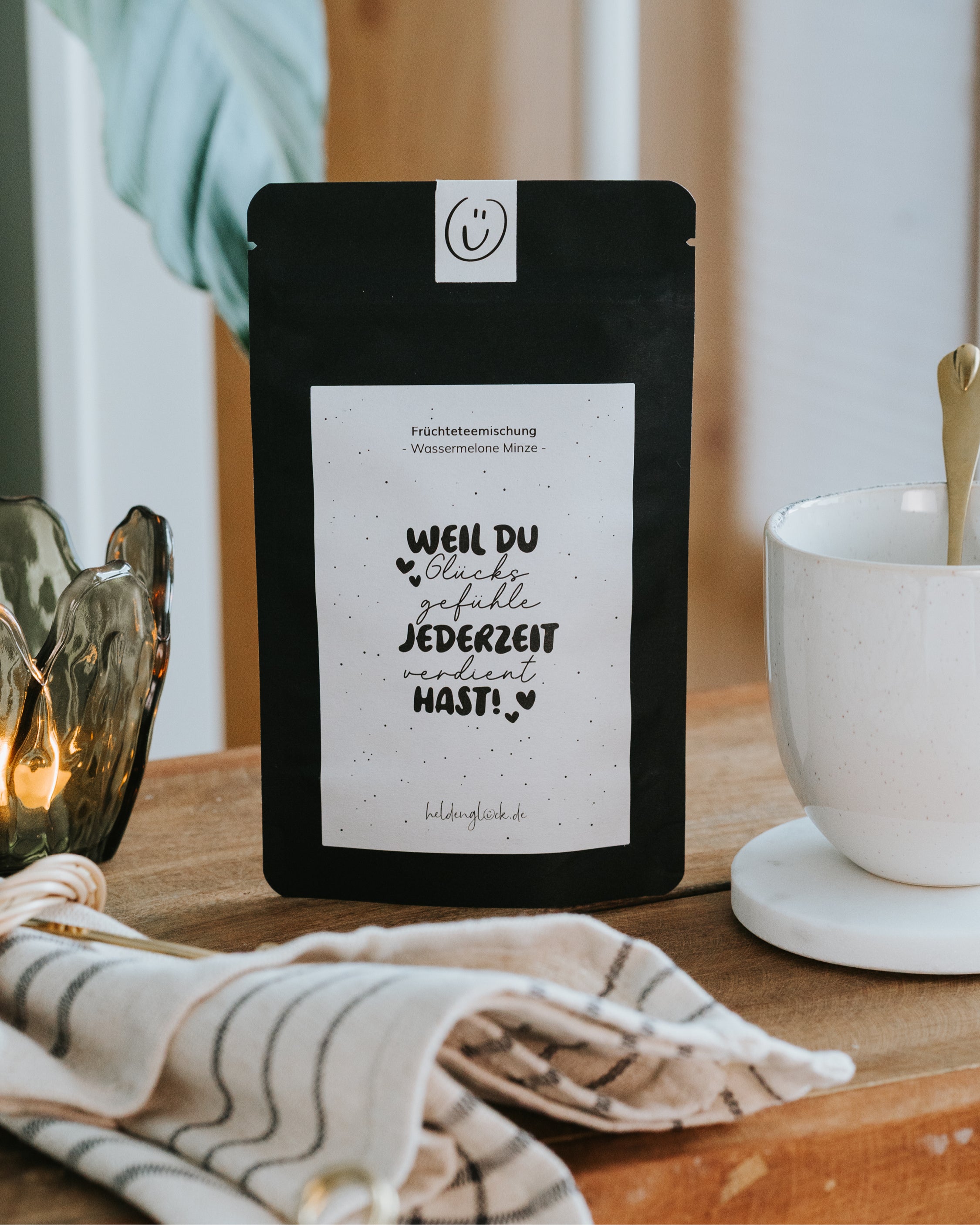Erfrischender Tee mit Wassermelone und Minze – pures Sommergefühl in jeder Tasse
