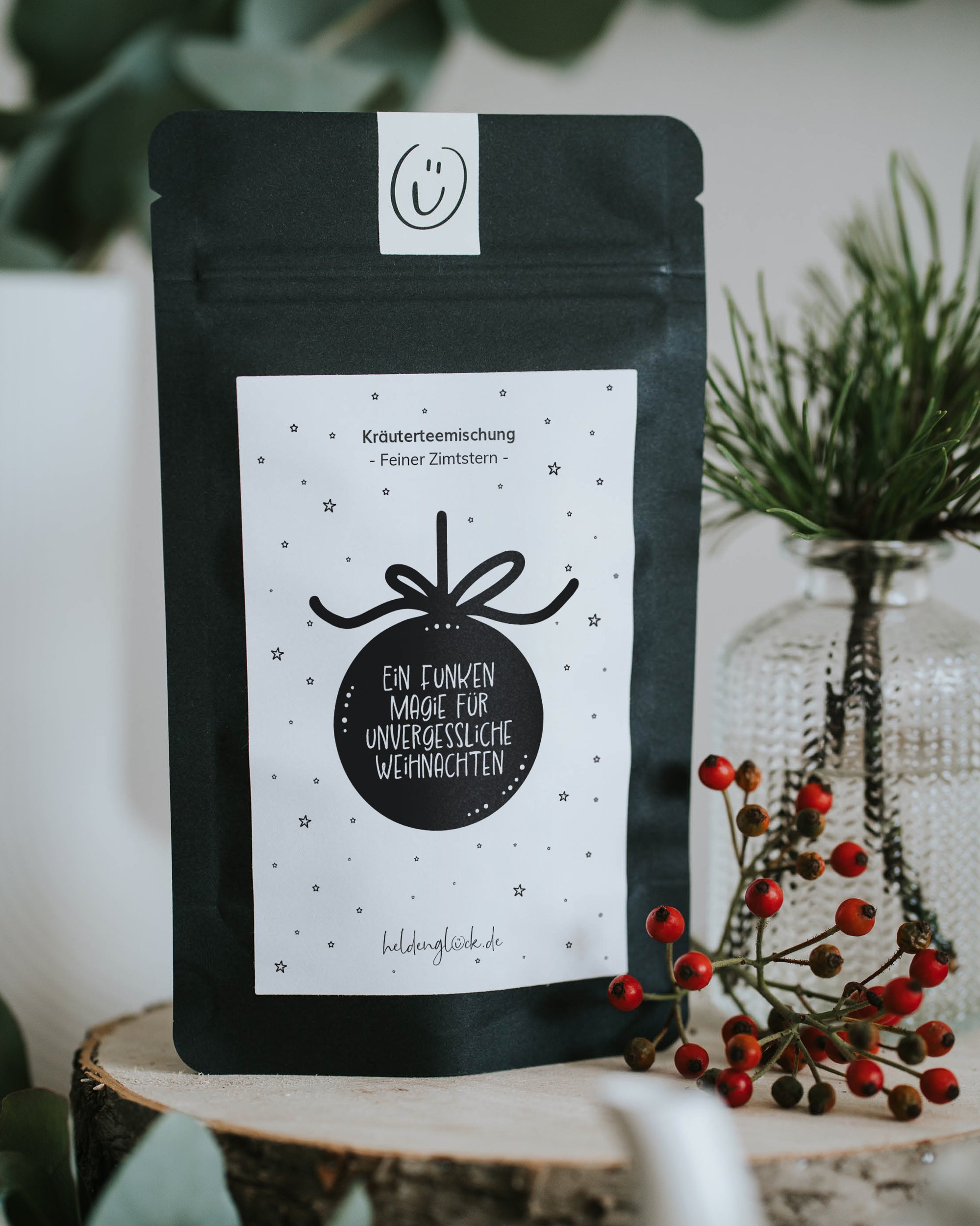 Kräutertee als stilvolle Geschenkidee für Frauen zu Weihnachten