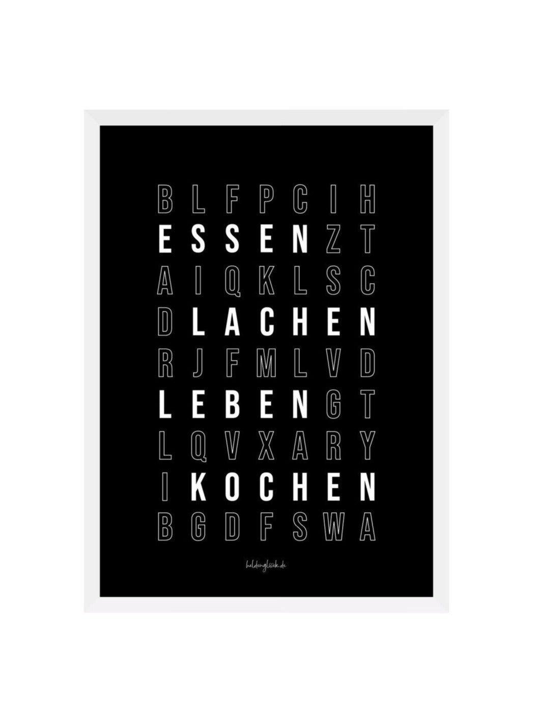 Buchstabensalat  Heldenglück   
