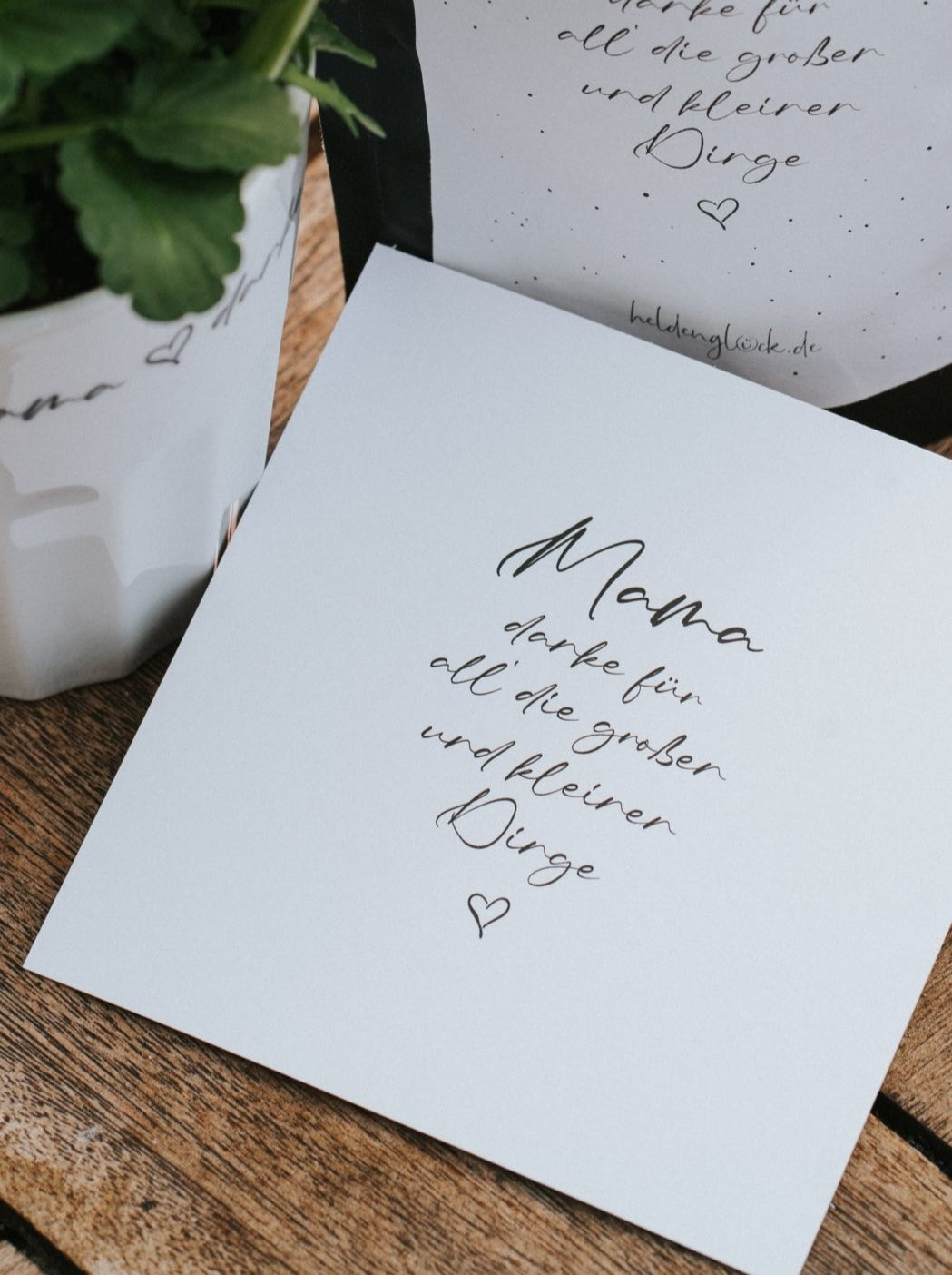 Mama, danke für einfach alles  Heldenglück   