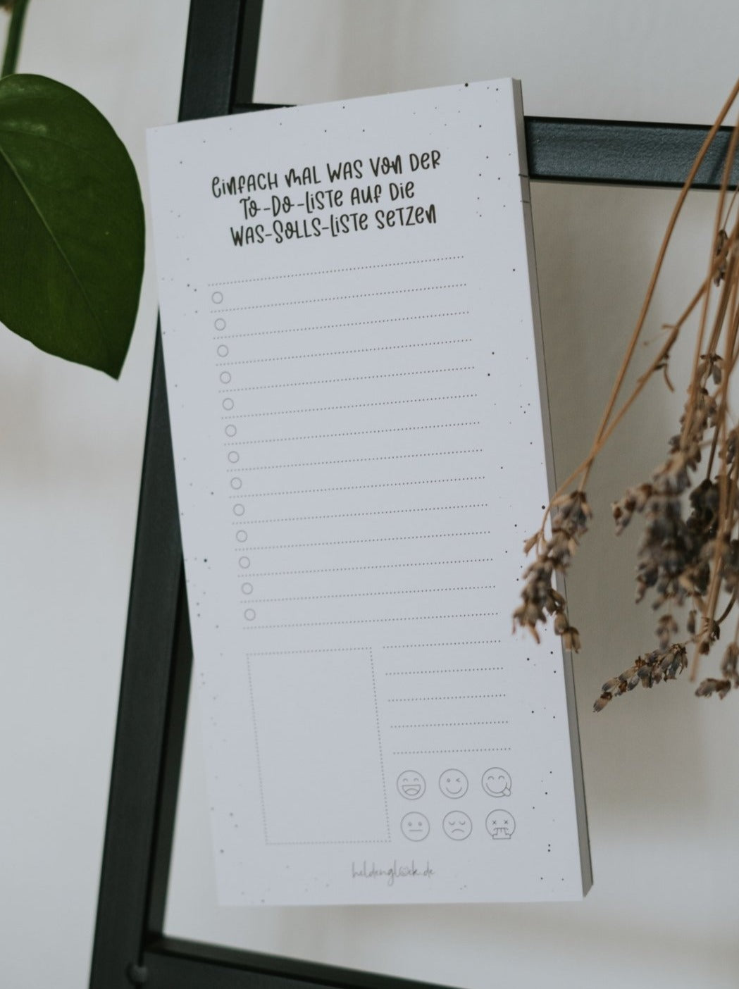 To-Do-Liste · magnetisch  Heldenglück   