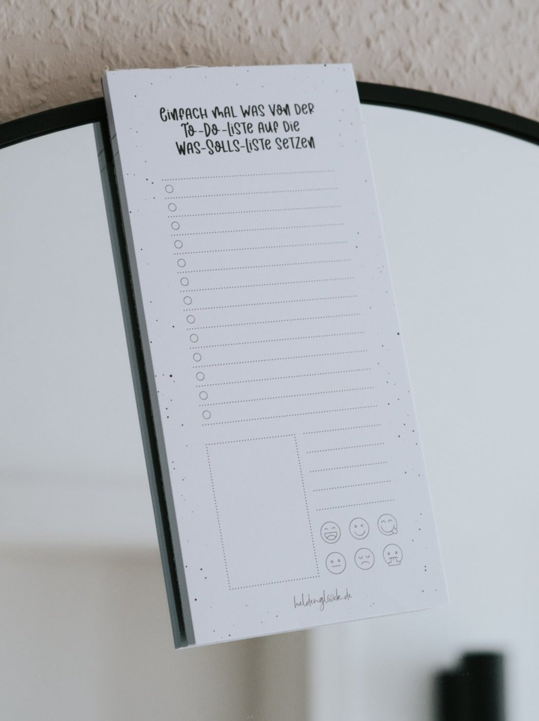 To-Do-Liste · magnetisch  Heldenglück   